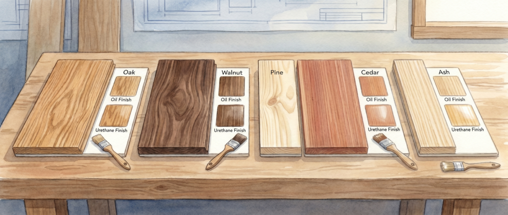 無垢材の種類と塗装別の最適な復活メンテナンス方法