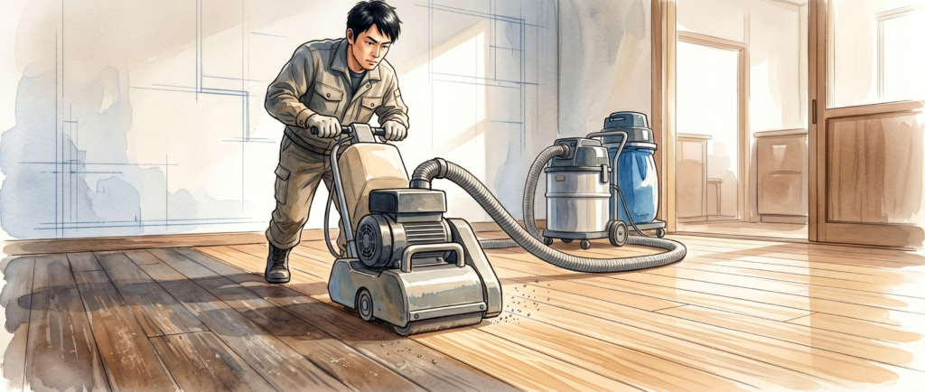 専門業者に無垢材研磨を依頼する場合の費用相場と見積もり