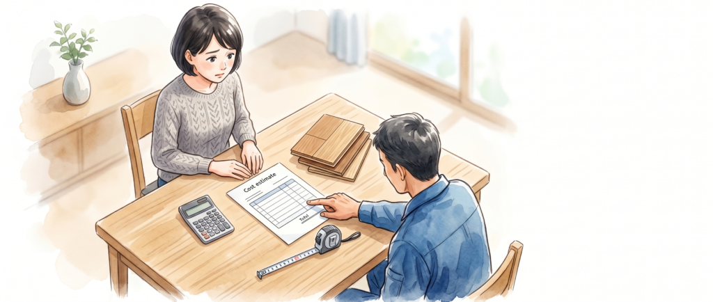 在宅施工と仮住まい工法の費用相場とコスト比較